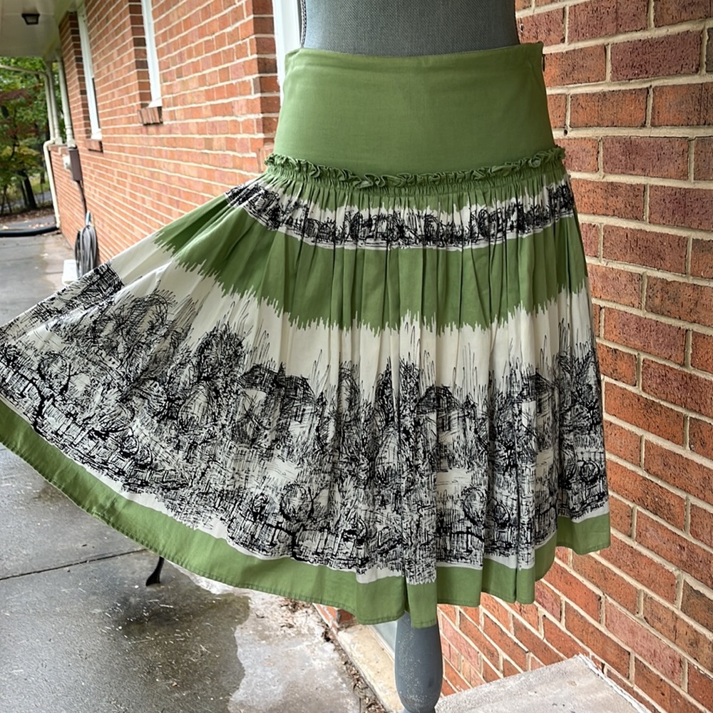 Vintage anthropologie skirt
